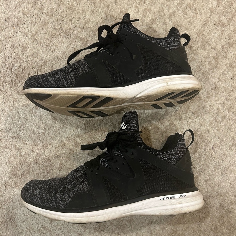 APL Men's Black and Gray Sneakers